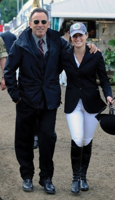 Bruce and Jessica Springsteen