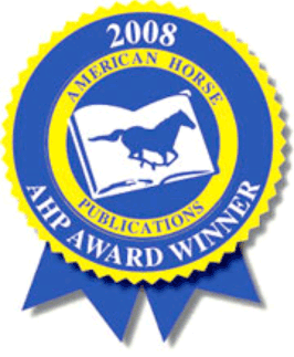 2008 American Horse Publications Winner badge
