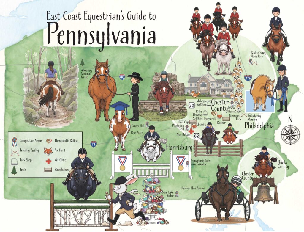 Pennsylvania is Where Horse Country is Vast and Layered