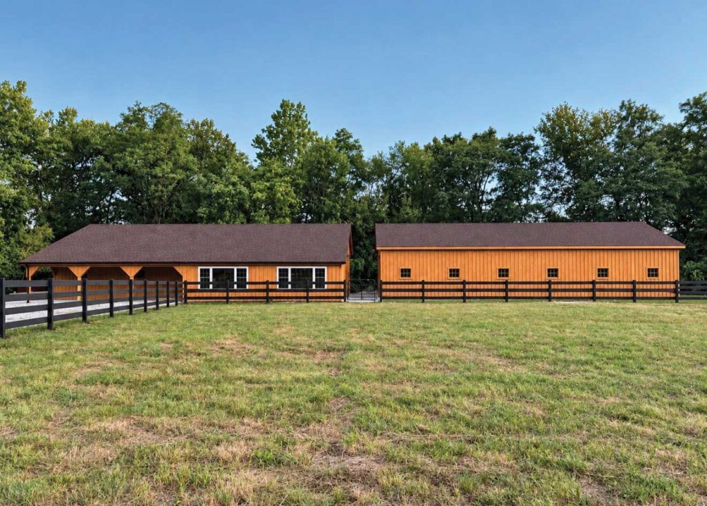 A new barn and a brighter future