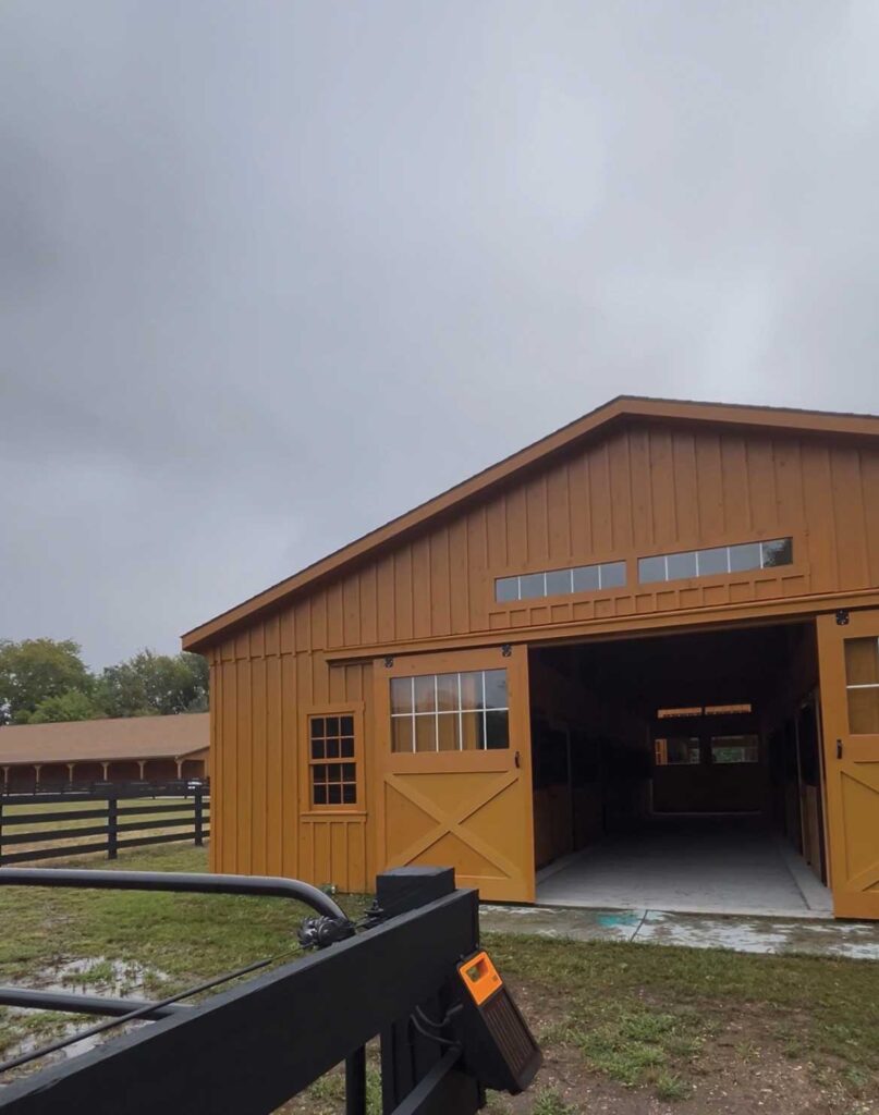 A new barn and a brighter future